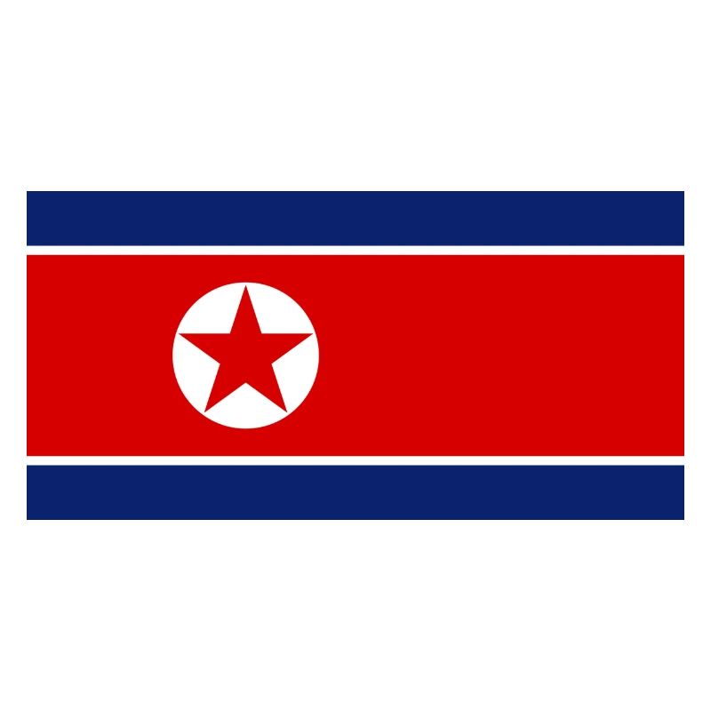 Drapeau national de la Corée du Nord