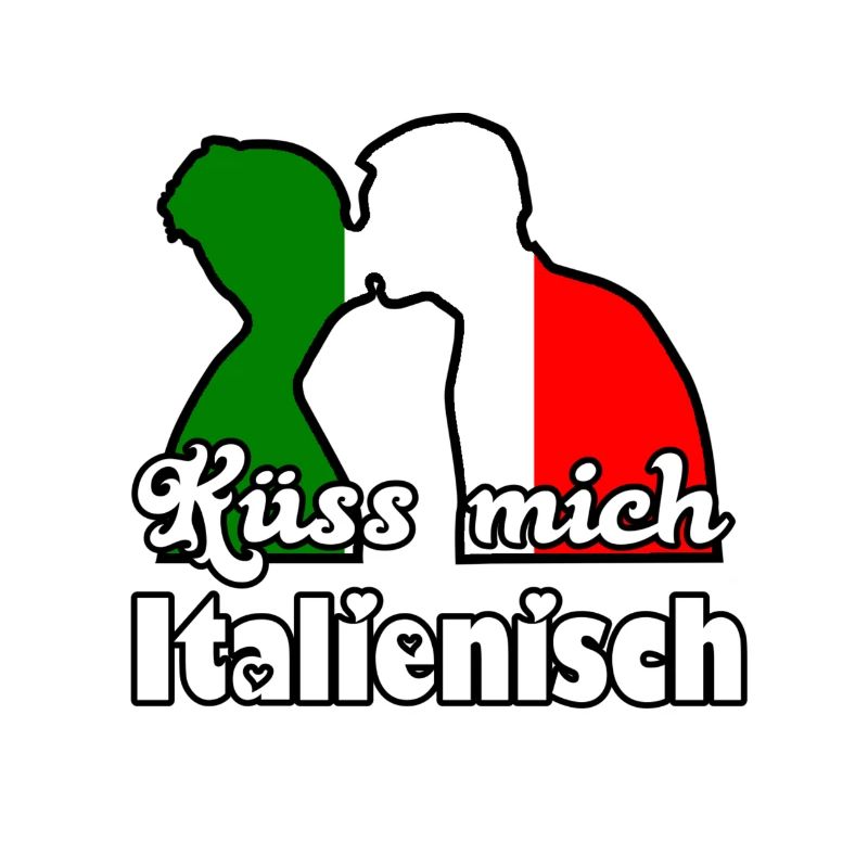 Küss mich Italienisch Geschenk