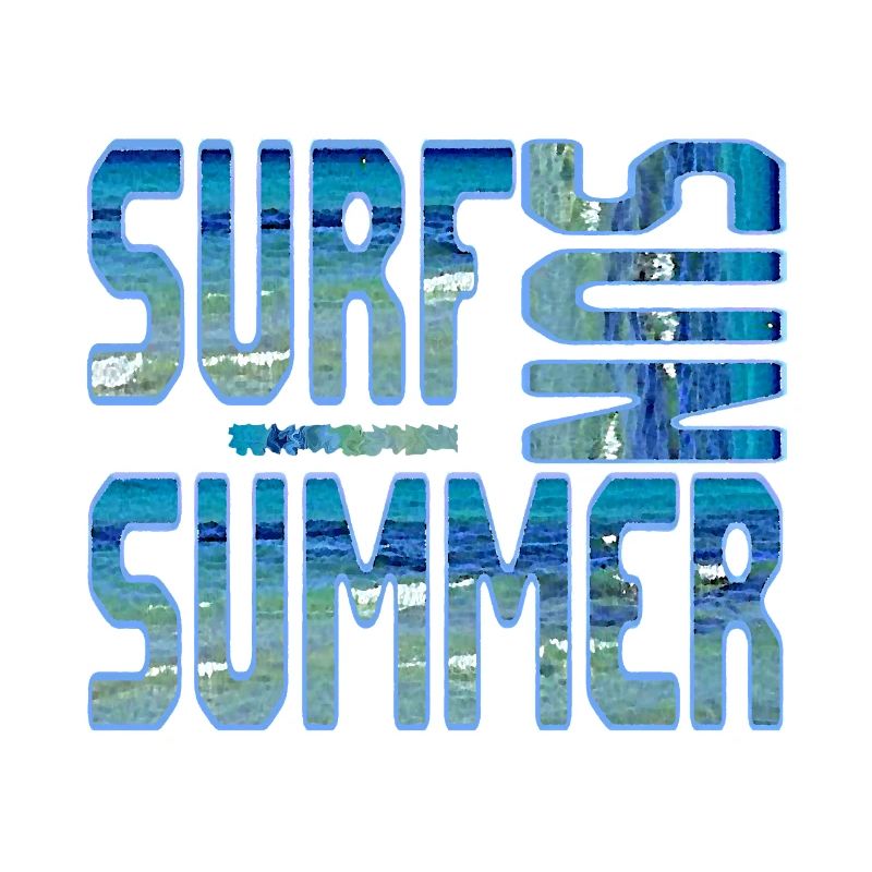 Été Surf Blue Beach Eau de mer Soleil