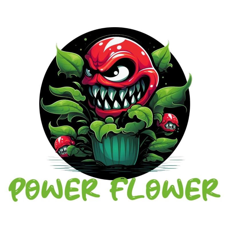 Plante à fleurs de puissance