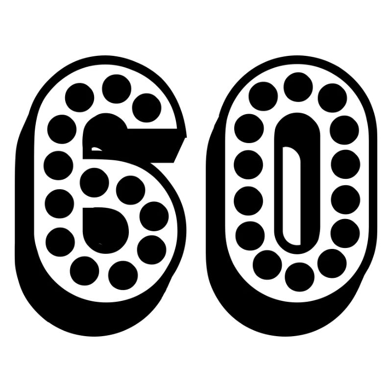 60. 60 ANS. 60e ANNIVERSAIRE. ANNIVERSAIRE 60 ANS.