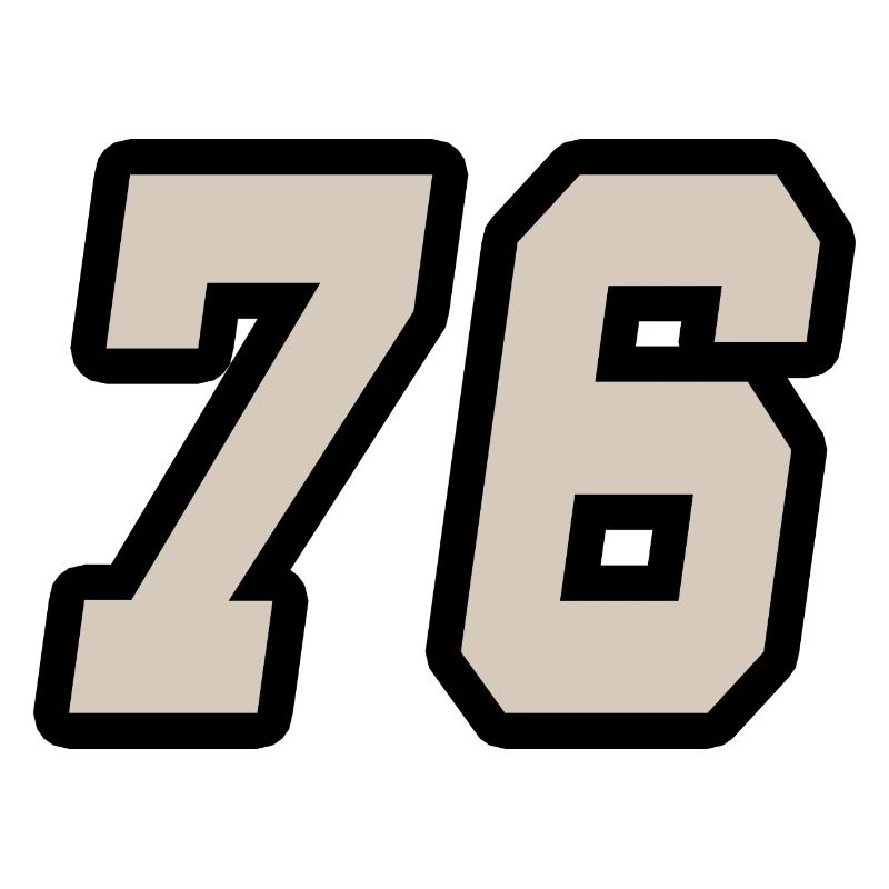 Nummer sechsundsiebzig 76