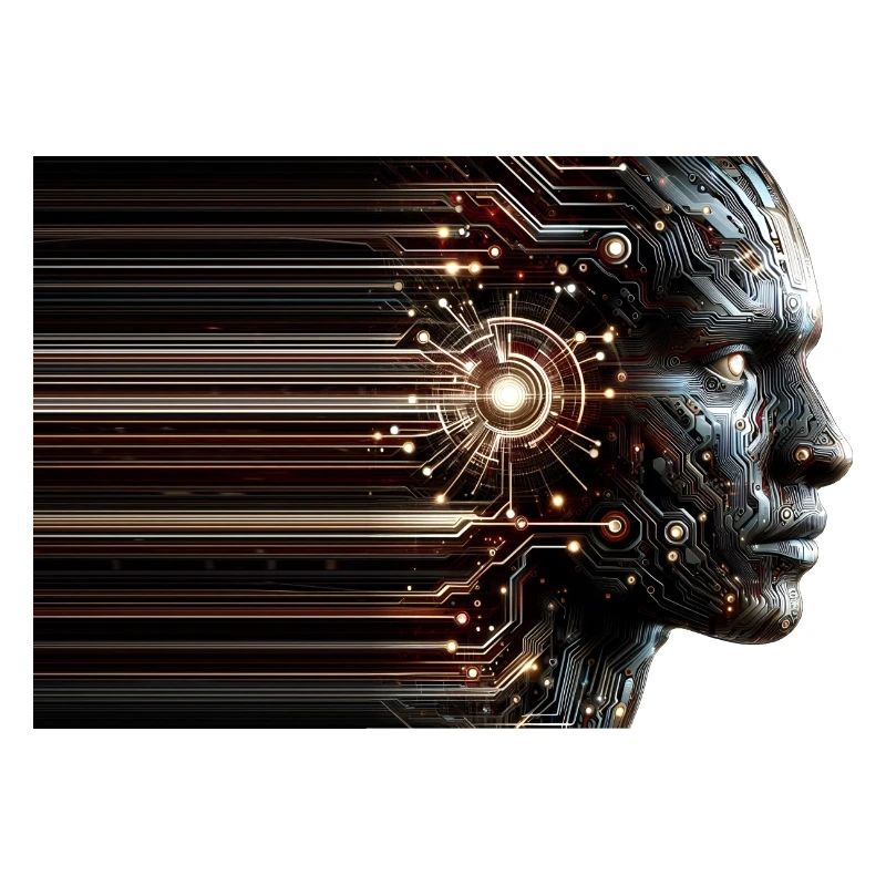Conception numérique de cyborg fantôme