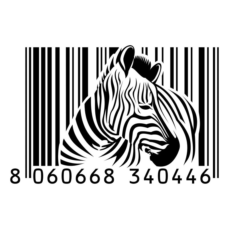 code à barres zèbre