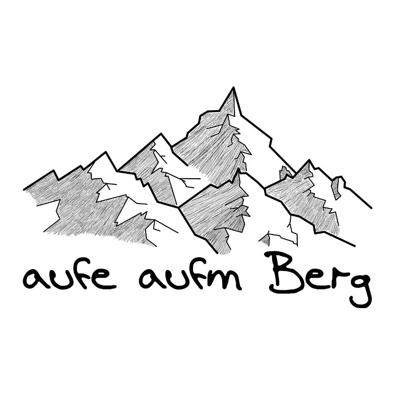 aufe aufm Berg - raufe auf den Berg, dialecte