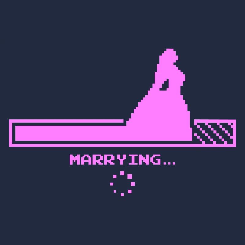 Conception du compte à rebours de mariage