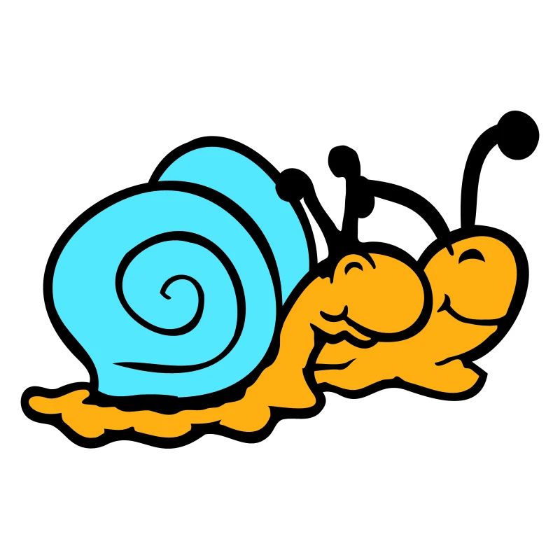 2 Snail Shell Snails Team In Love Friends