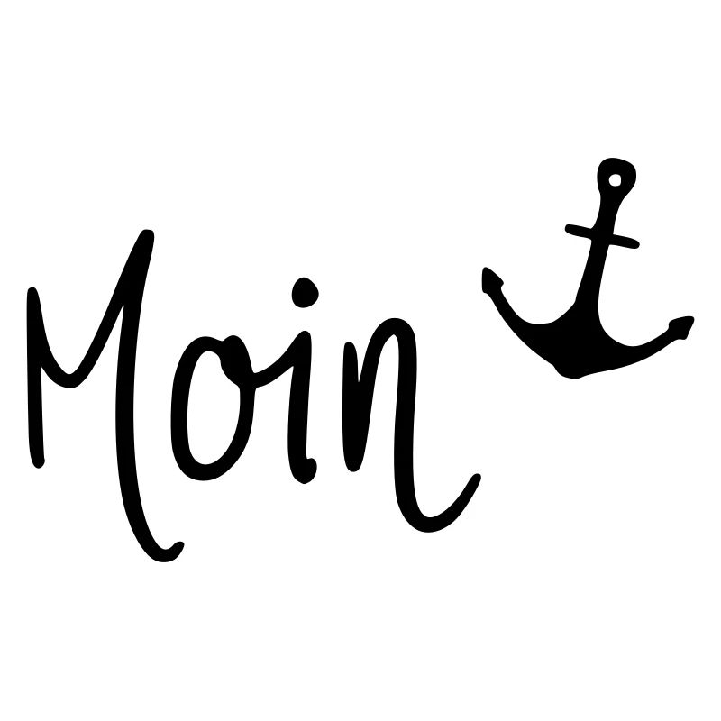 Moin mit Anker