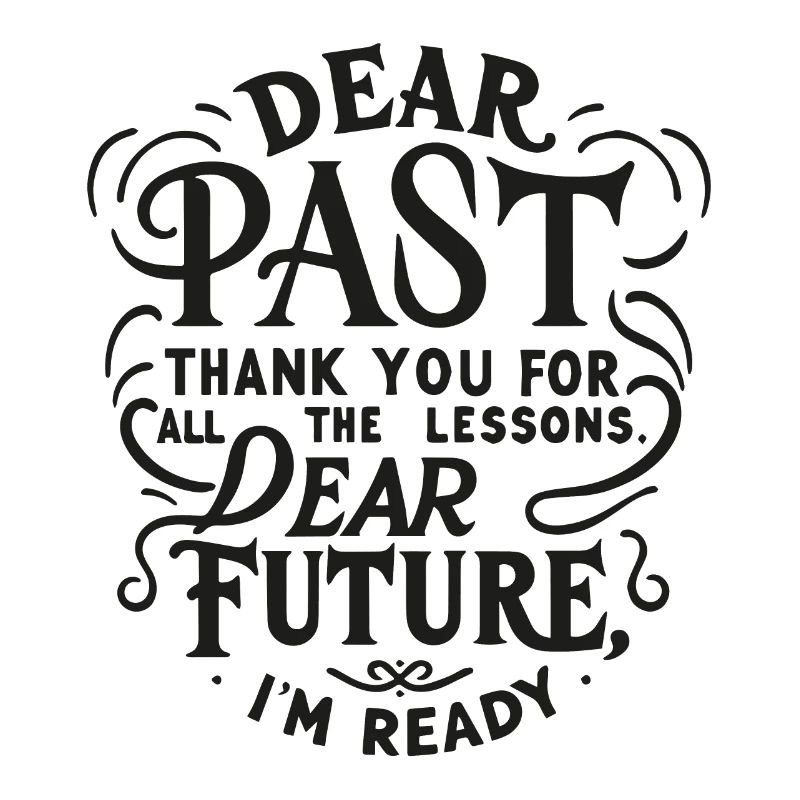dear past thank for the lessons dear future