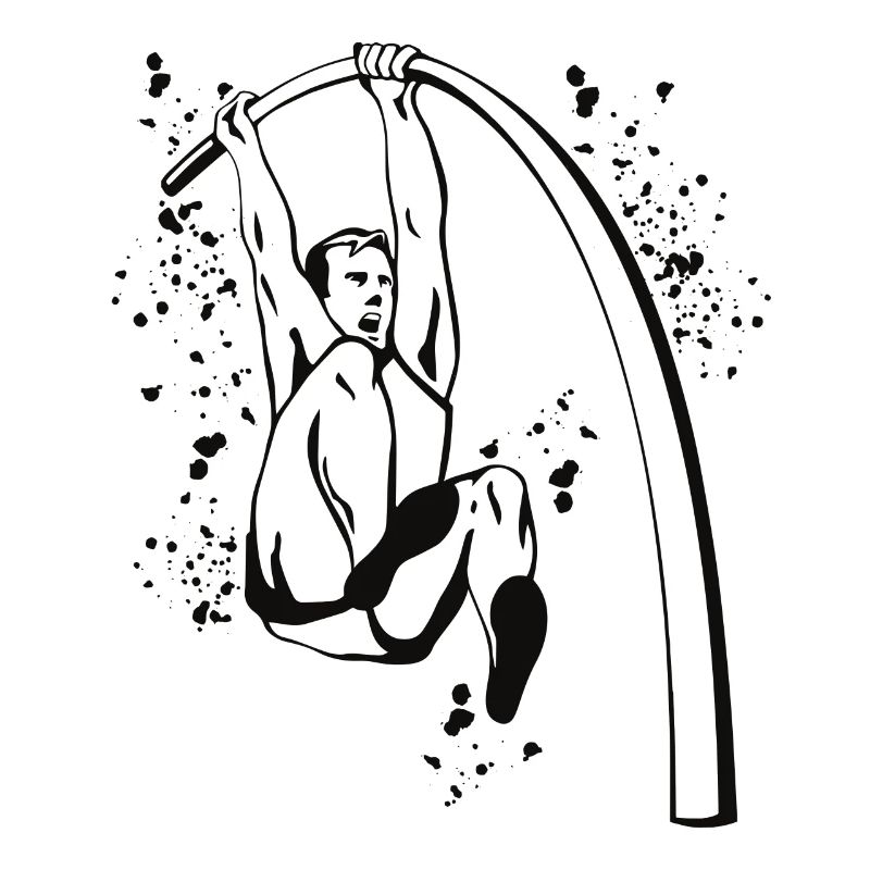 Pole Vaulter Kids Pole Vault