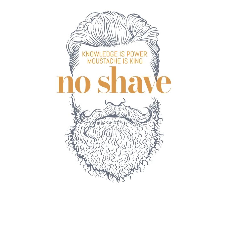 No Shave Beard Graphic Design No Shave Beard Graphic