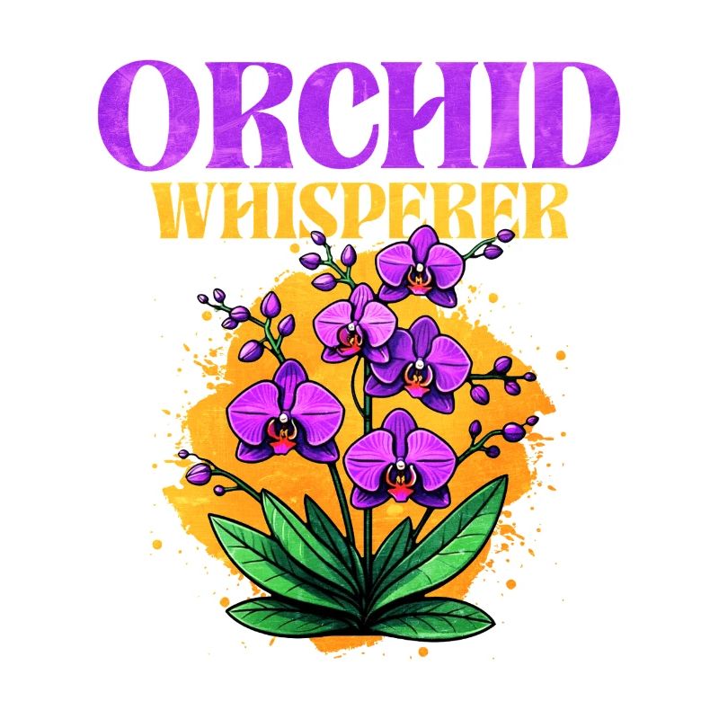 Conception de murmure d'orchidée