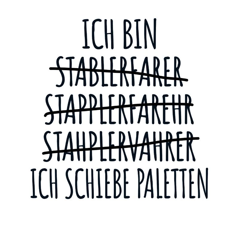 Staplerfahrer Gabelstaplerfahrer Lagerist Stapler