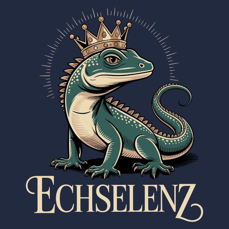 Echselenz Lustige Echse