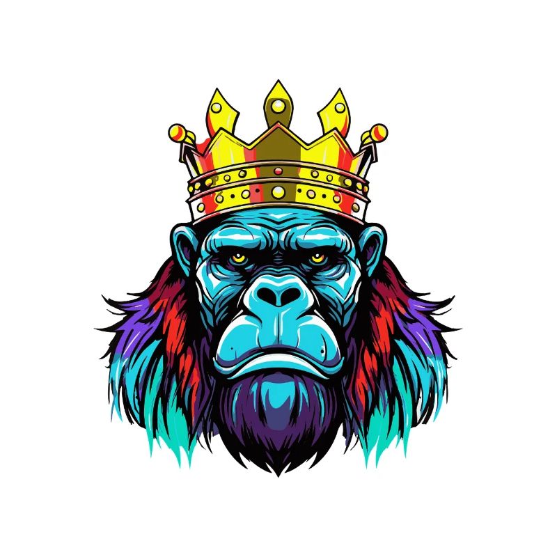 Gorilla Neon Crown