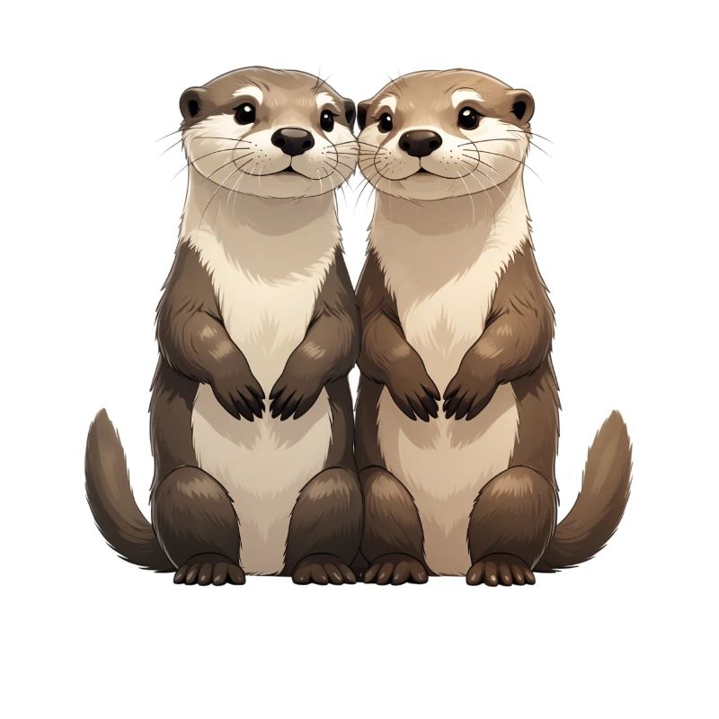 Deux mignons suricates