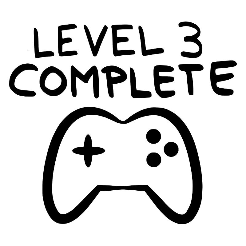 Level 3 completed 3rd birthday Three years