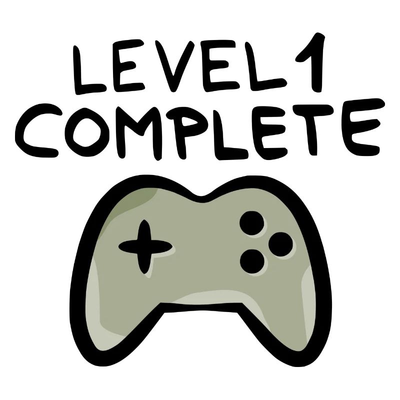 Niveau 1 complet 1 console de jeu anniversaire
