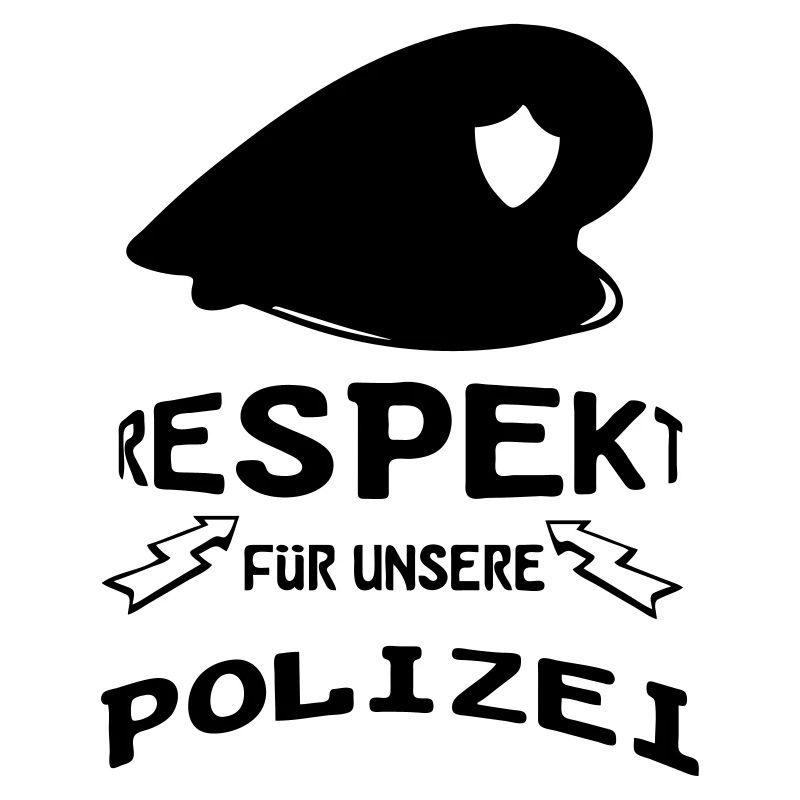 Polizei Respekt Geschenk