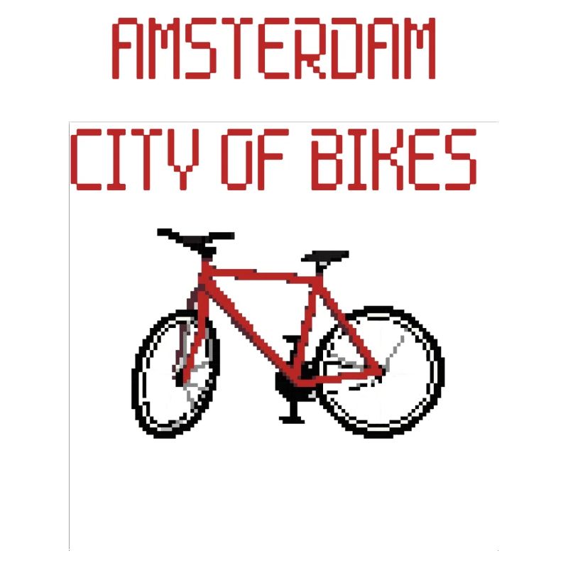 Vélo Amsterdam - Pixel Red