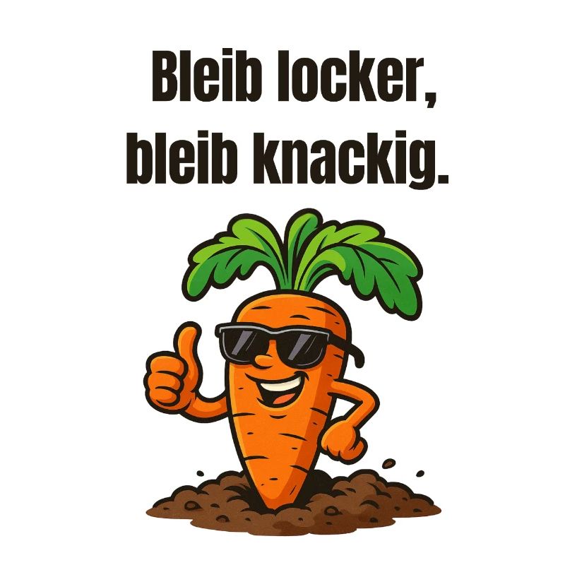 Karotte mit Stil: Locker Knackig