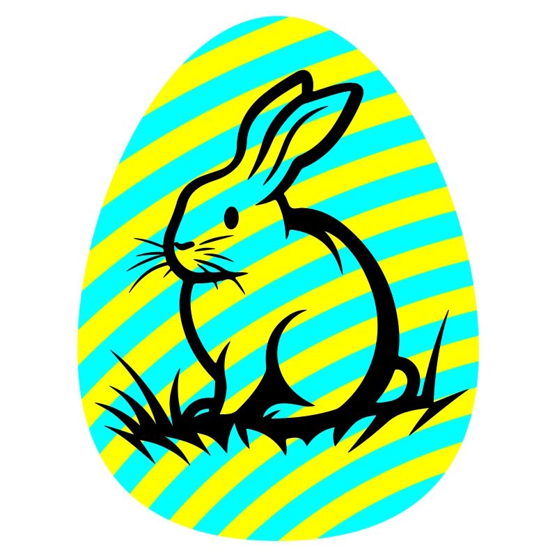 Icône de Pâques lapin