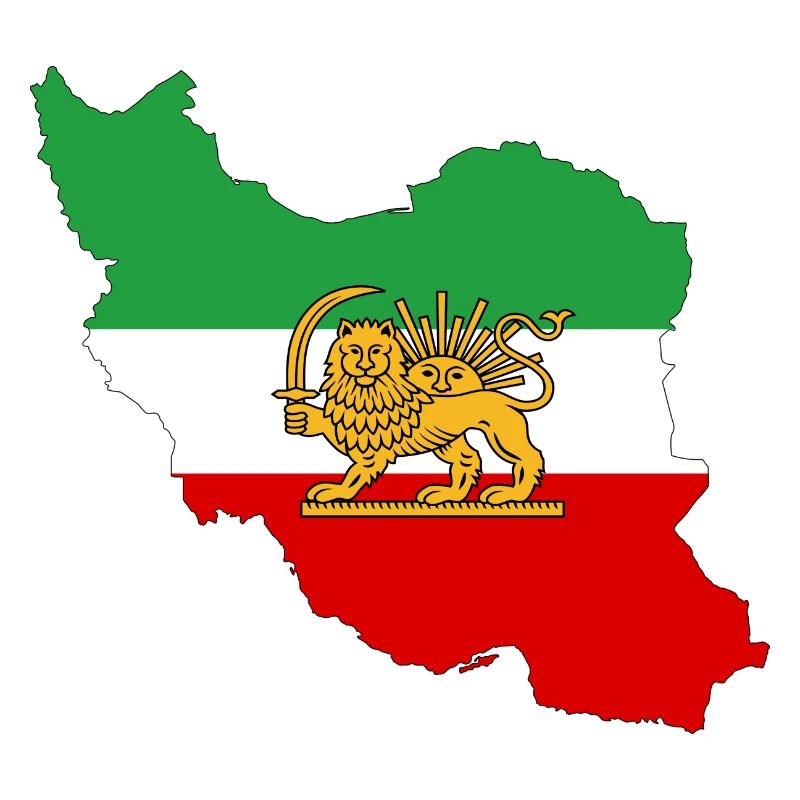 IRAN Iran - Drapeau persan