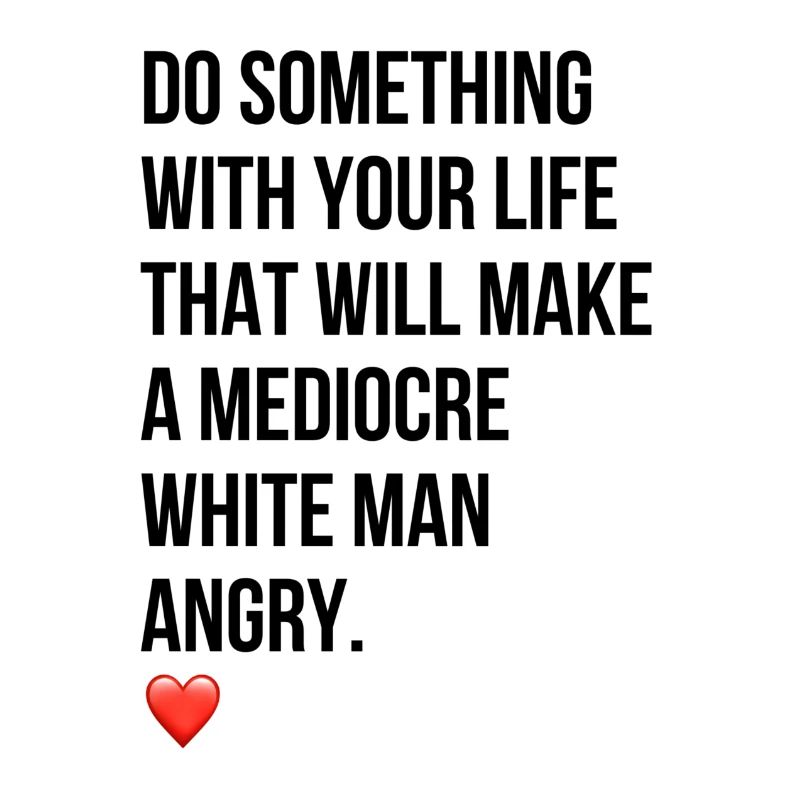 Mediocre white man