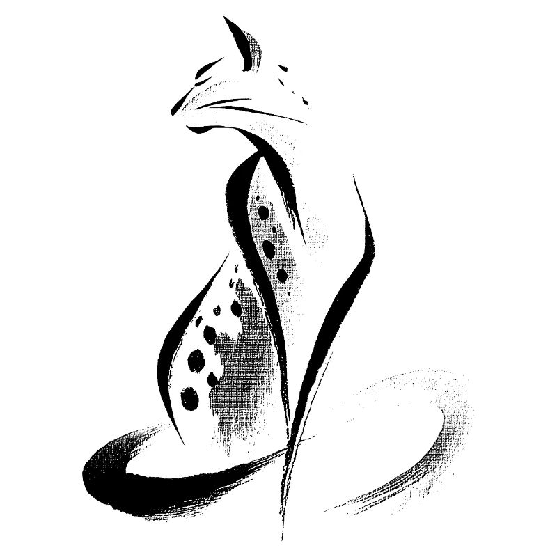 Abstrakter Cheetah 