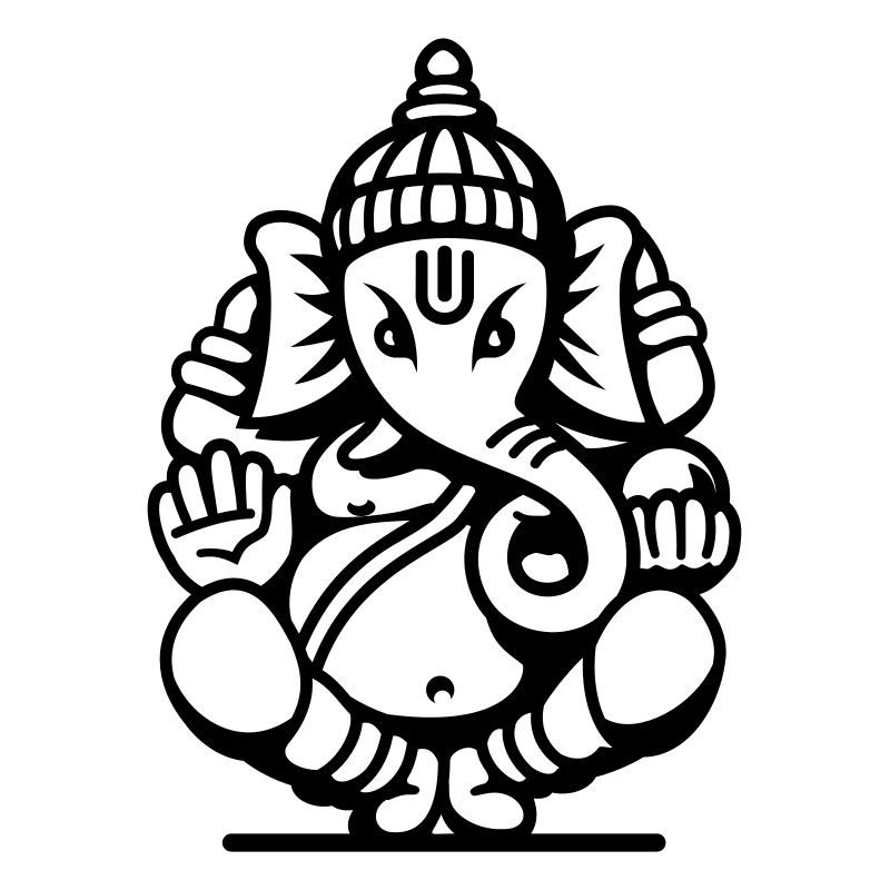 Ganesha Elefant (elephant) No.04.2_1c