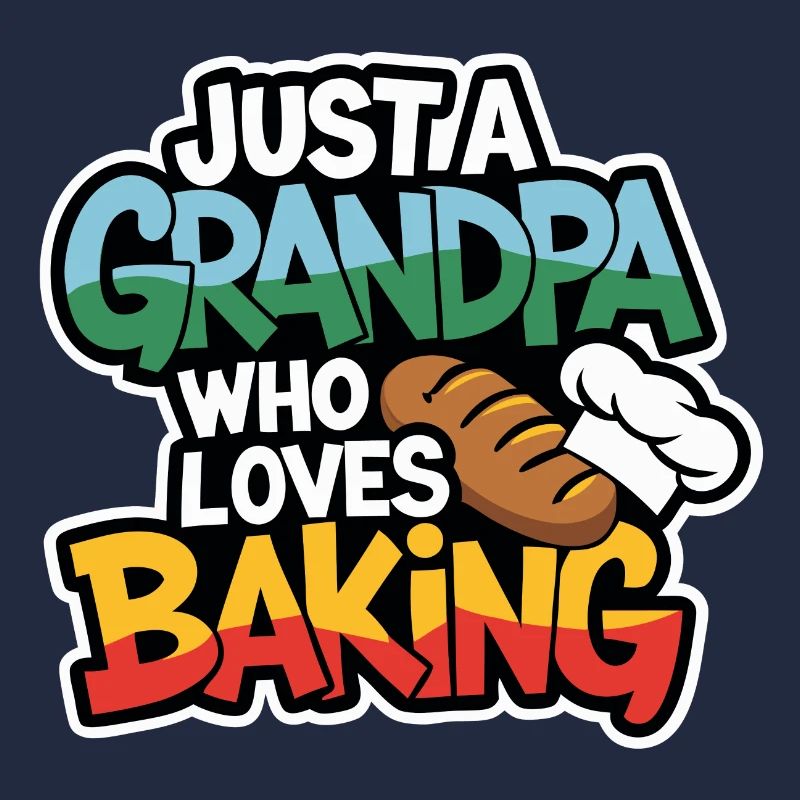 Opa ist Bäcker unser Opa backt gerne
