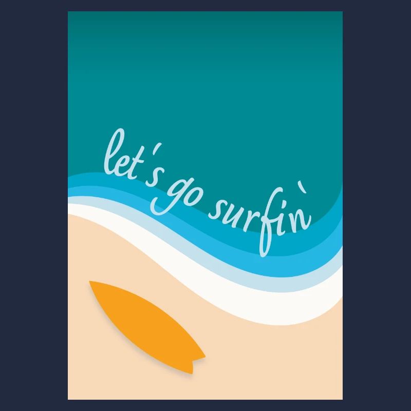 Let's go surfin' surfing (angular design)
