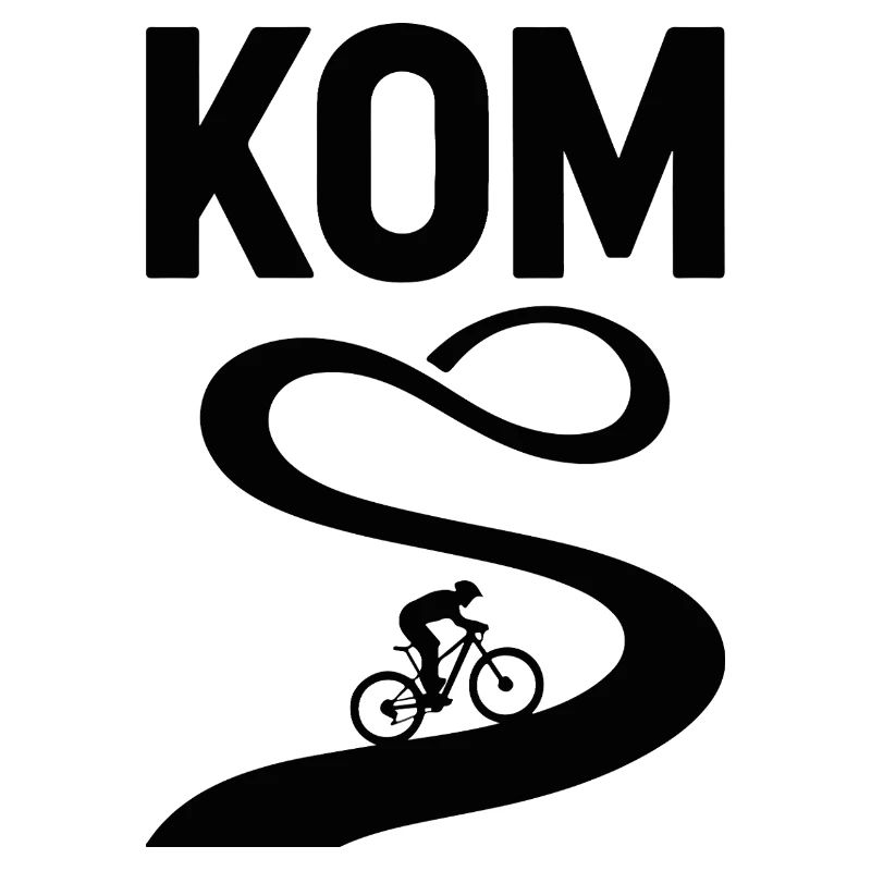 KOM Crown Switchback MTB Abzeichen
