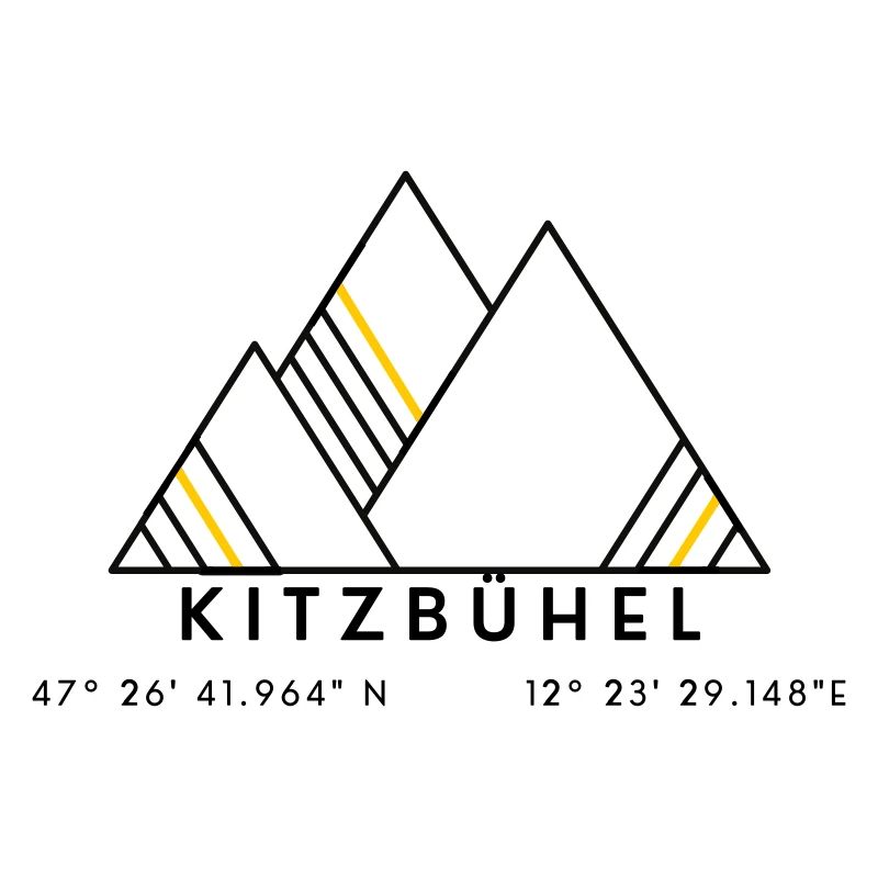 Minimalistisches Kitzbühel-Logo