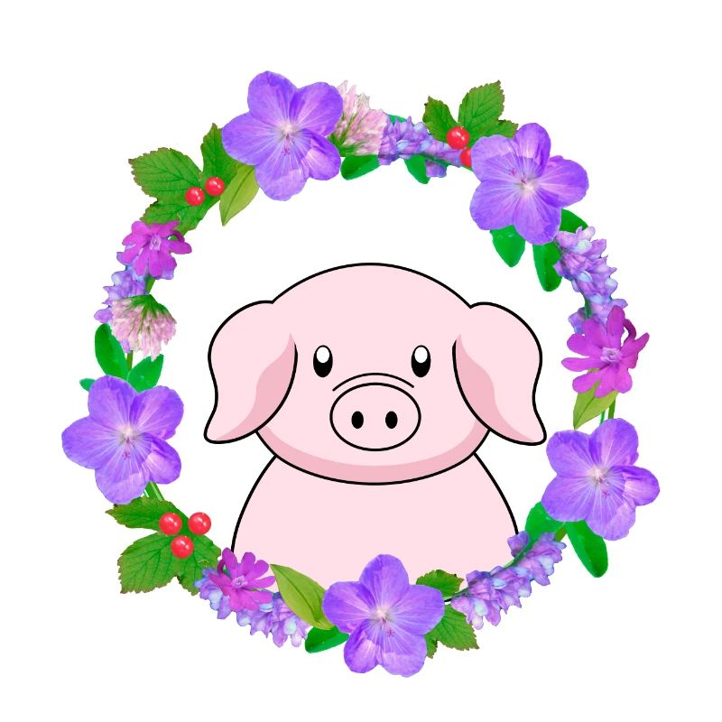 Cochon rose mignon