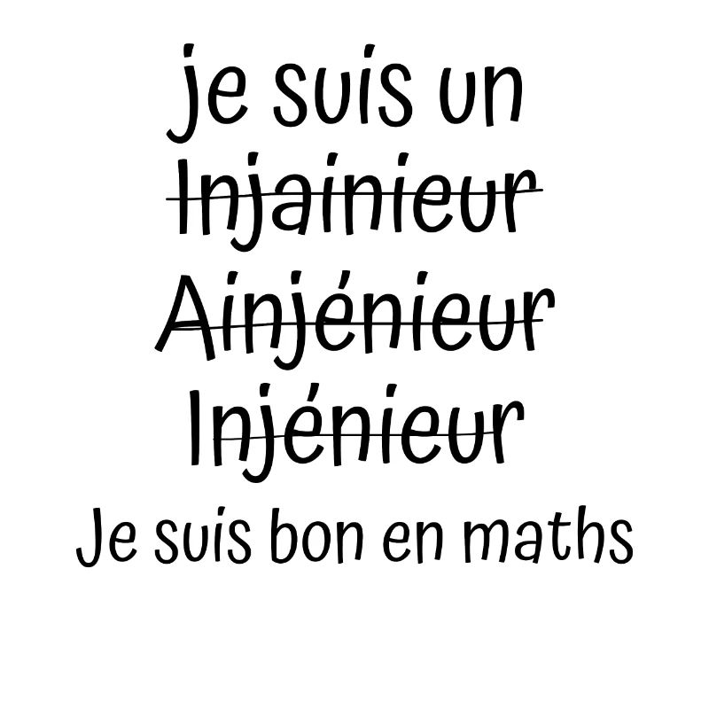Ingénieur bon en maths