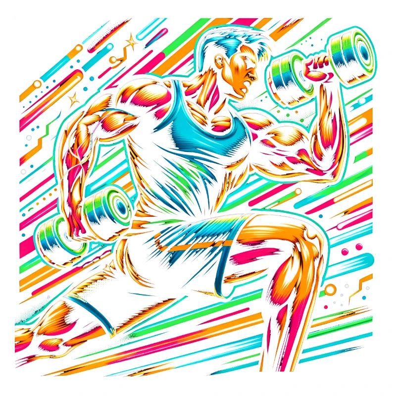 Force musculaire : Biceps Curls Artwork