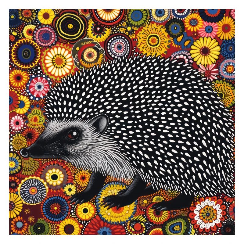 igel, bunt, tier, geschenk, geschenkidee