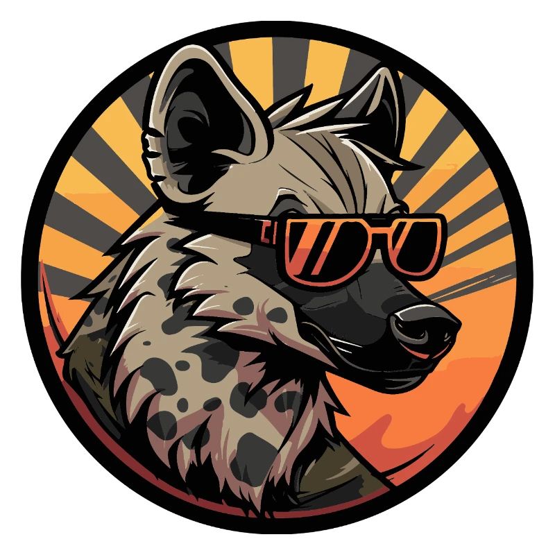 Hyena Cool Comic