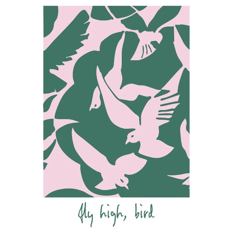 Fly High, Bird – Elegant Bird Design