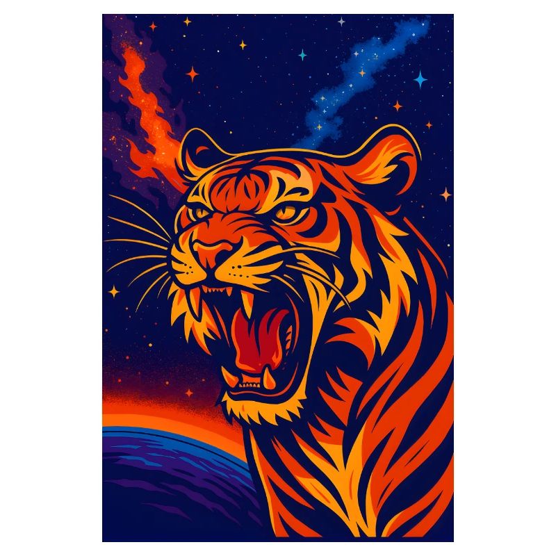 Conception de la nébuleuse du Tigre céleste, Amour des tigres