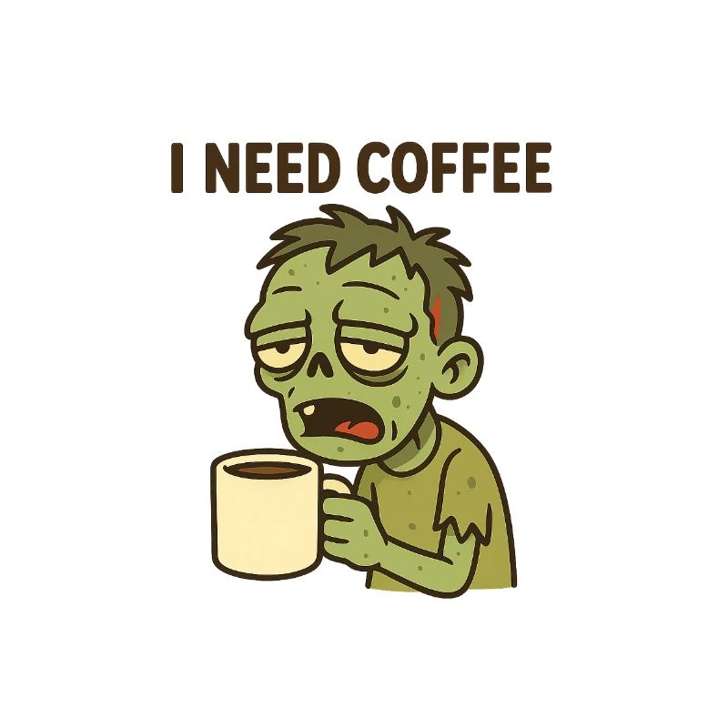Zombie Coffee – I Need Coffee