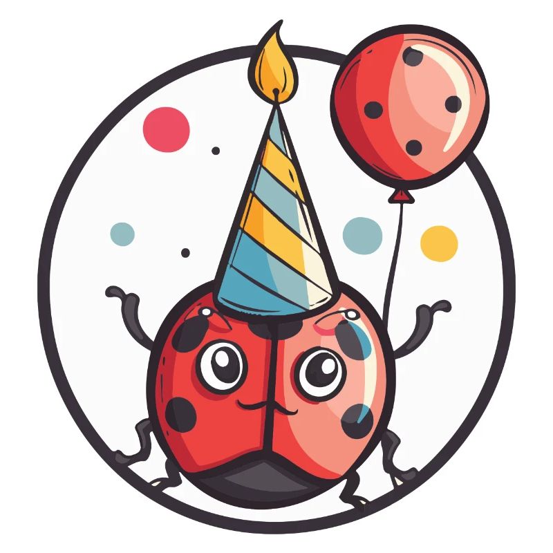 Marienkäfer Geburtstag Baby