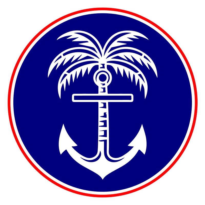 Icône d’ancre de palmier
