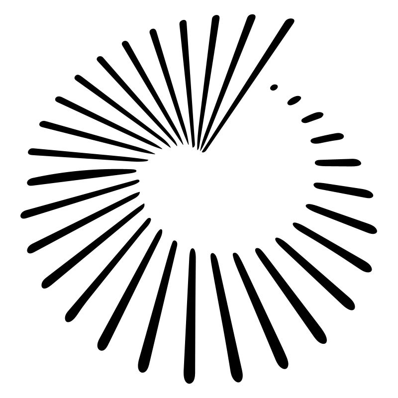 Heart Hole Spiral Lines Pattern