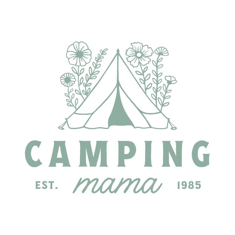 Camping Mama Mama Camper Mama Ästhetik