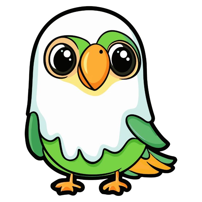 Parrot Halloween Funny Ghost