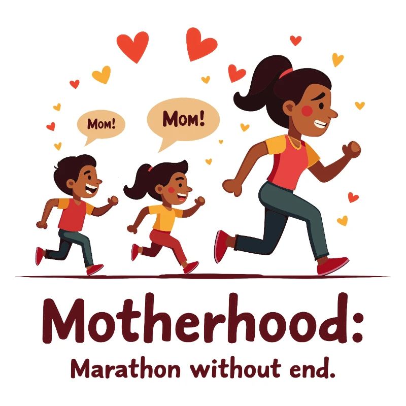 Being a mother: Marathon without end.
