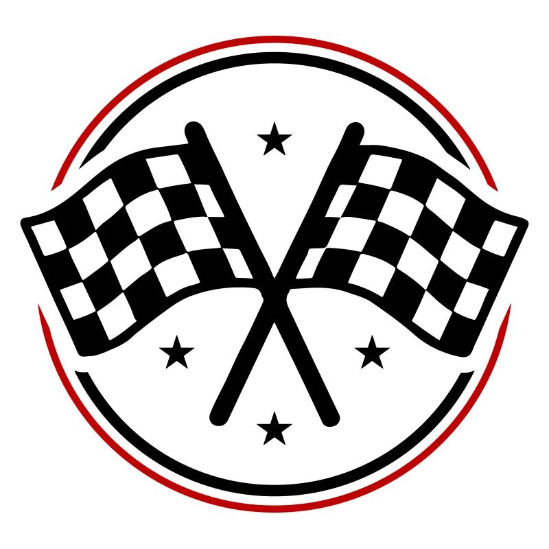 Drapeau de course à damier