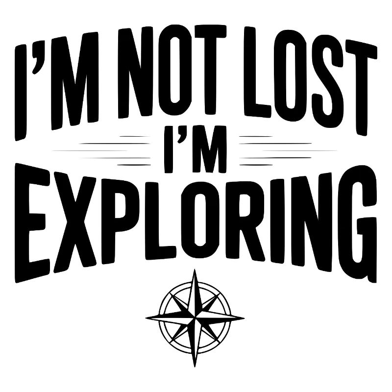 Je ne suis pas perdu, j’explore